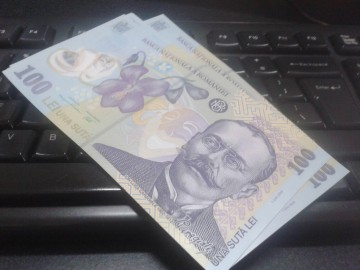 Leul s-a apreciat în raport cu euro şi dolarul